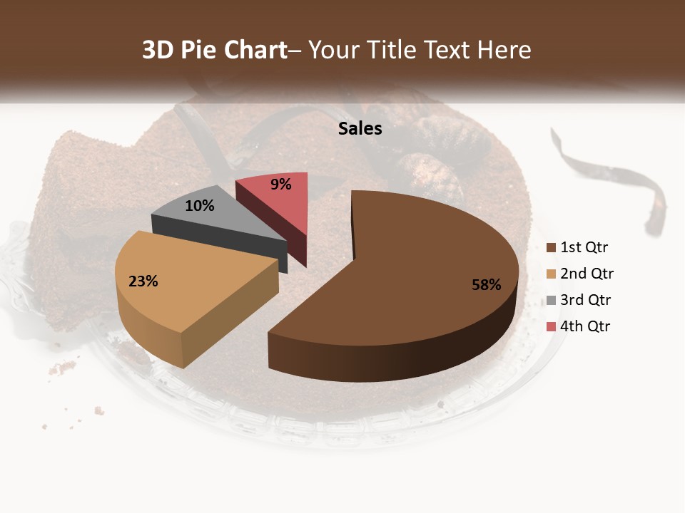 Sand Beach Retirement PowerPoint Template
