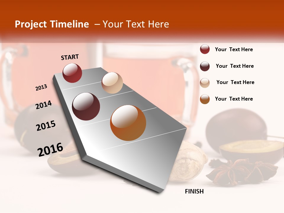 Sunrise Calm Pensioner PowerPoint Template