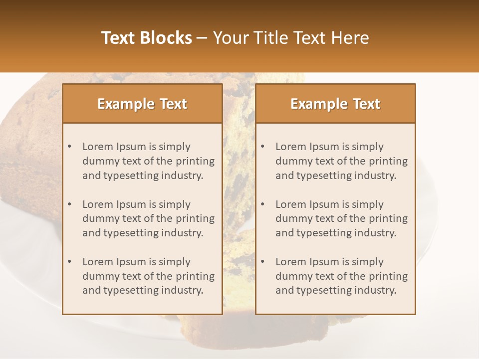 Coastal Lifestyle Sand PowerPoint Template