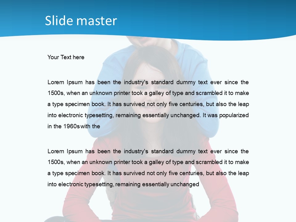 Sunrise Calm Parent PowerPoint Template