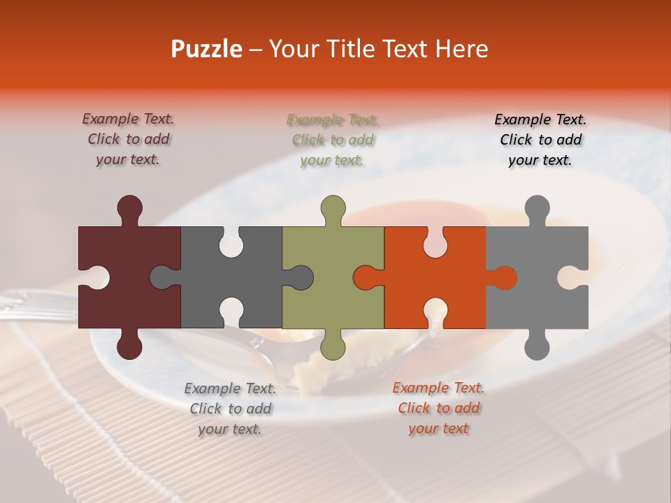 White Life Elderly PowerPoint Template