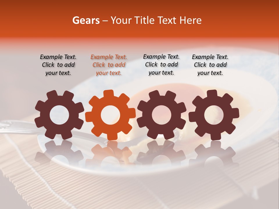 White Life Elderly PowerPoint Template