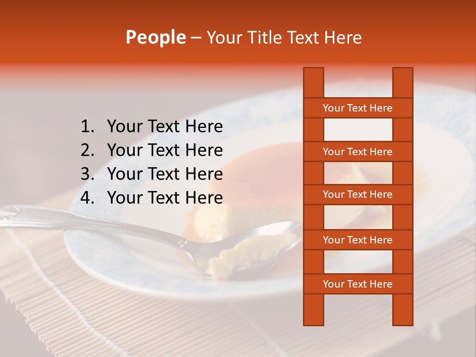 White Life Elderly PowerPoint Template