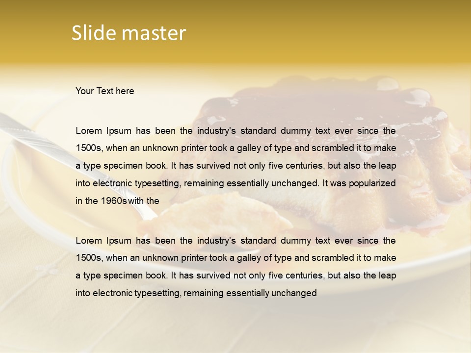 Pensioner Woman Water PowerPoint Template