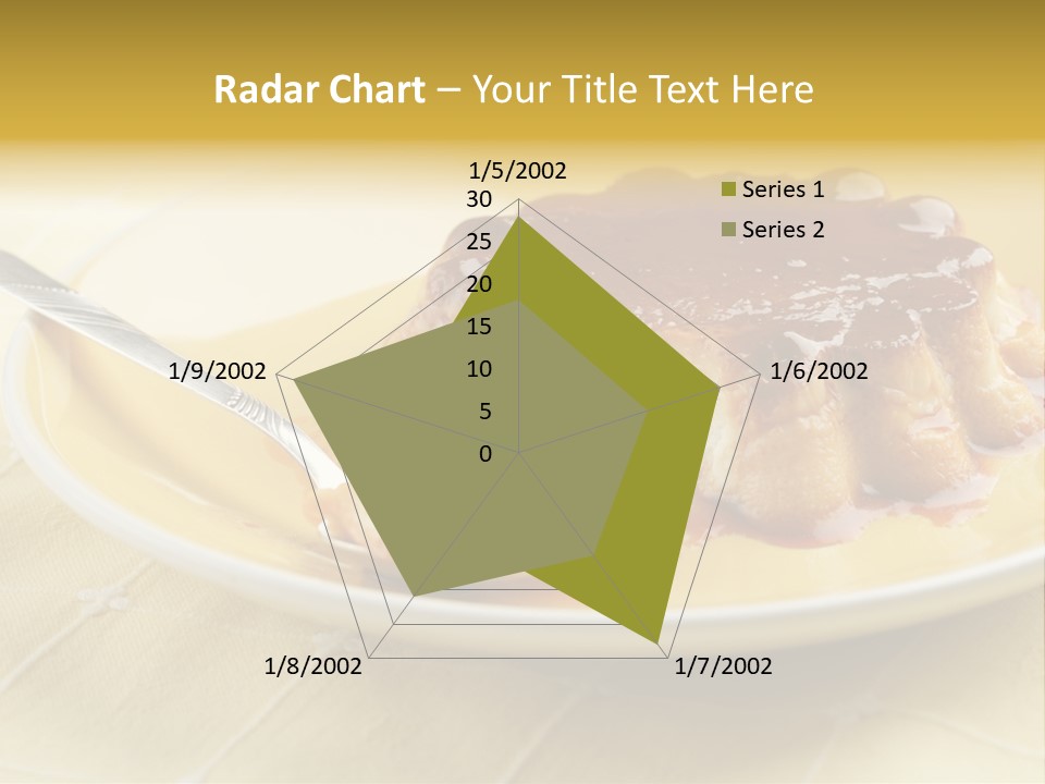 Pensioner Woman Water PowerPoint Template