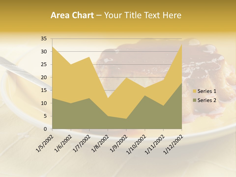 Pensioner Woman Water PowerPoint Template