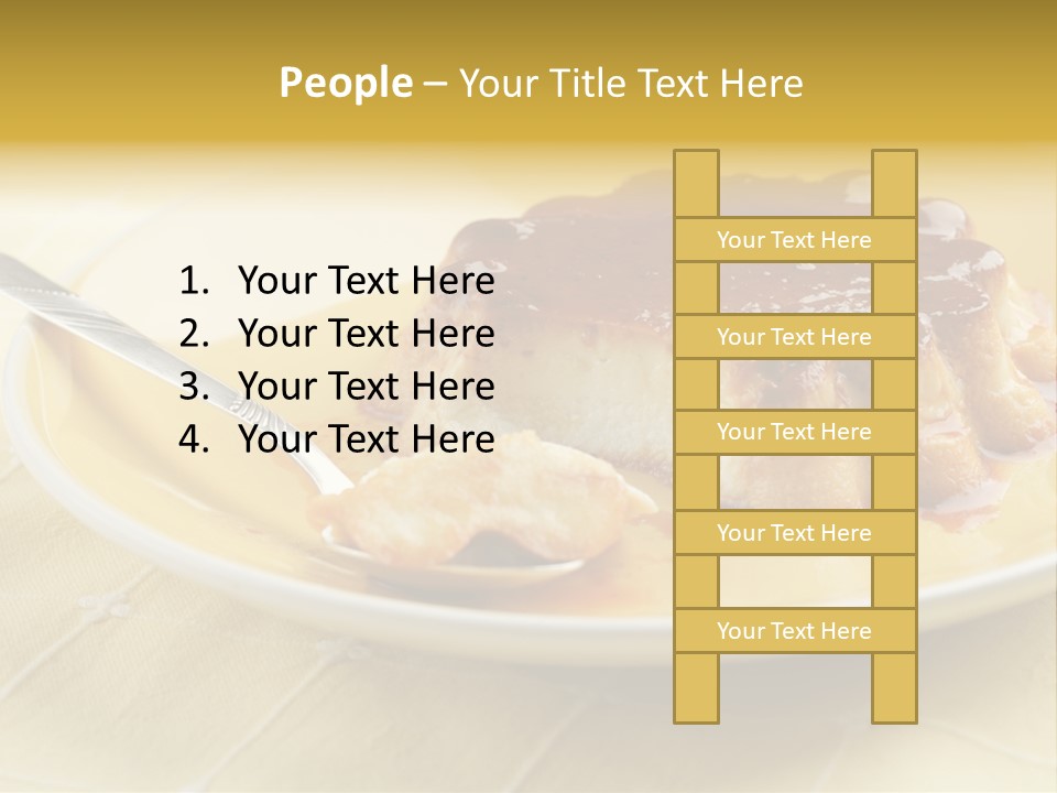 Pensioner Woman Water PowerPoint Template