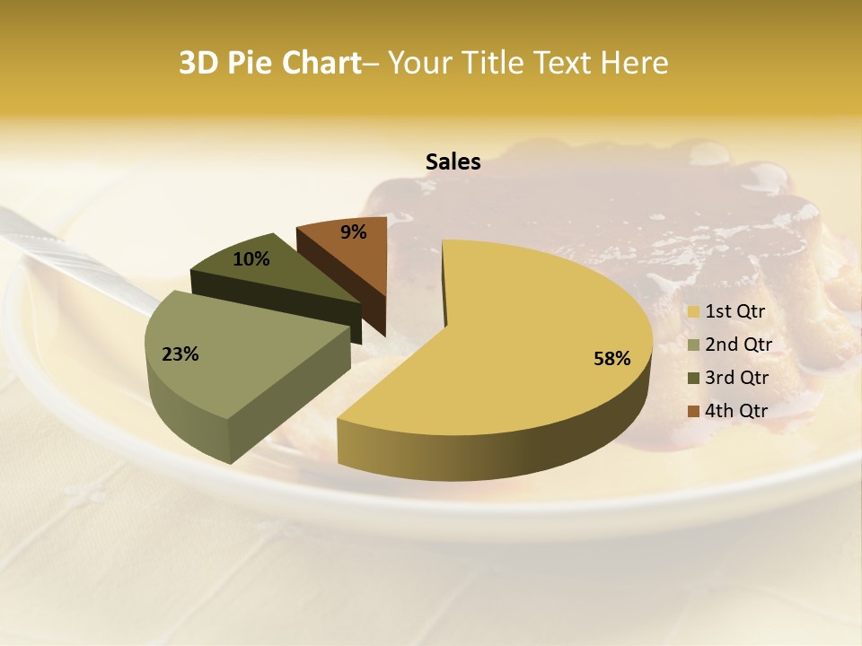 Pensioner Woman Water PowerPoint Template