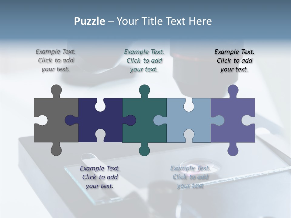 Portrait Family Daughter PowerPoint Template