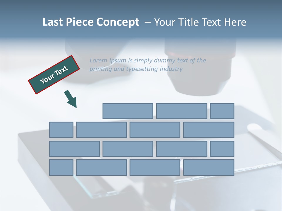 Portrait Family Daughter PowerPoint Template