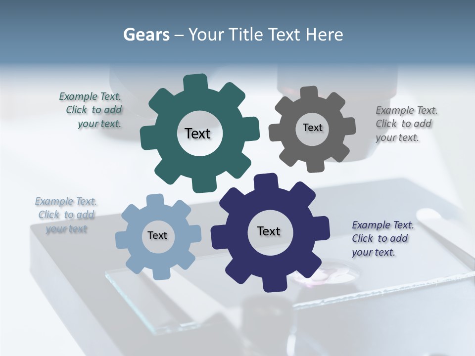 Portrait Family Daughter PowerPoint Template