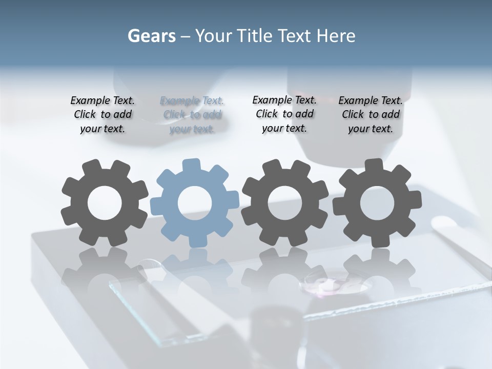 Portrait Family Daughter PowerPoint Template