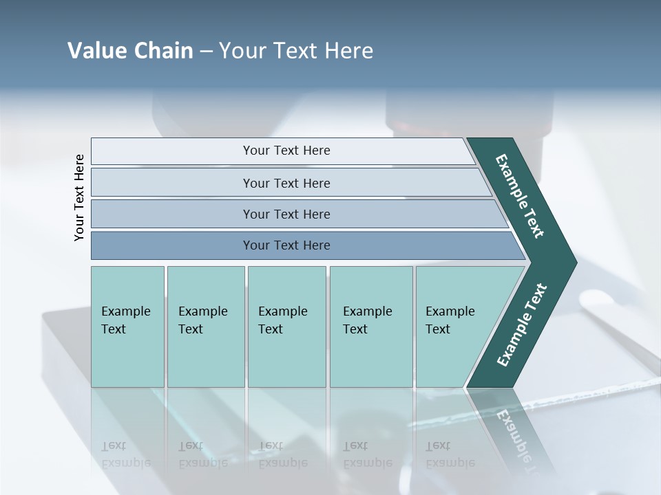 Portrait Family Daughter PowerPoint Template