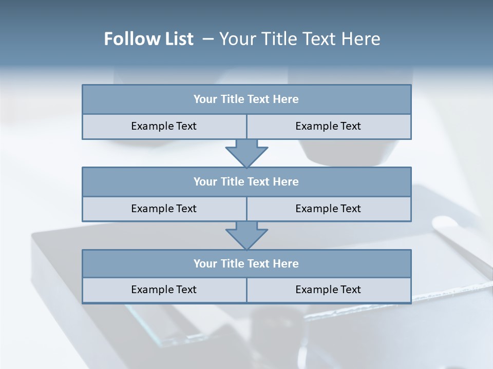 Portrait Family Daughter PowerPoint Template