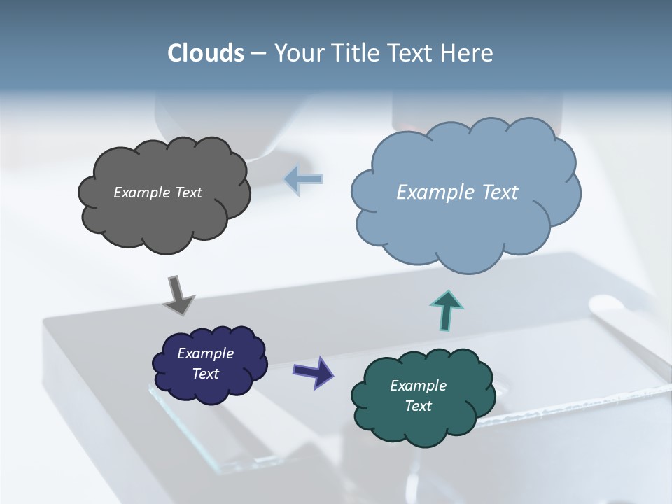 Portrait Family Daughter PowerPoint Template