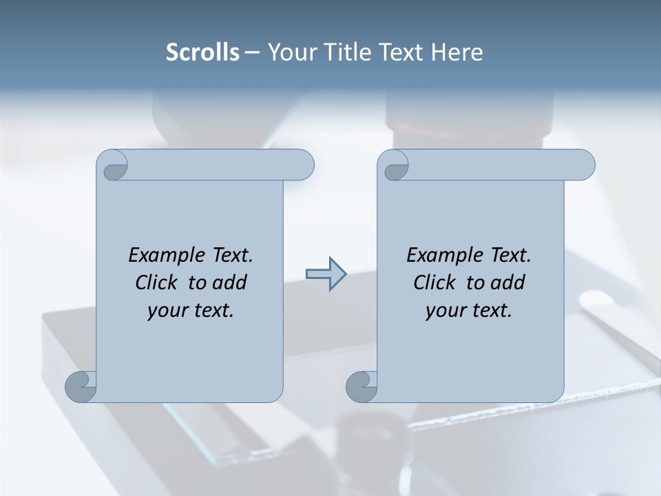 Portrait Family Daughter PowerPoint Template