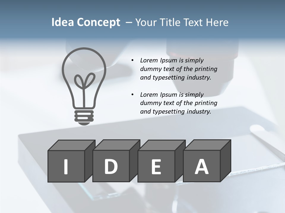 Portrait Family Daughter PowerPoint Template