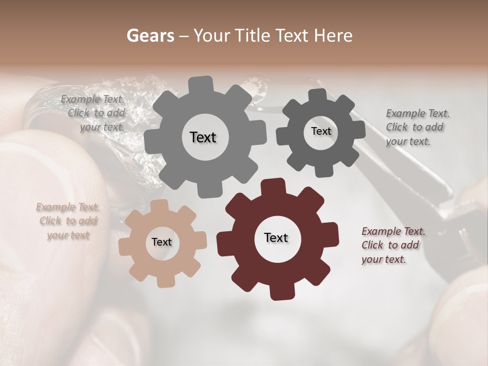 Sunrise Ocean Older PowerPoint Template