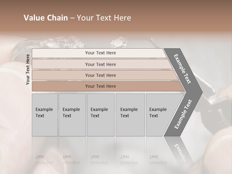 Sunrise Ocean Older PowerPoint Template