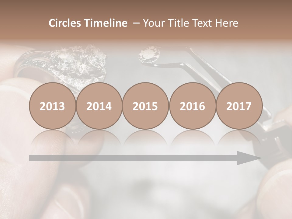 Sunrise Ocean Older PowerPoint Template