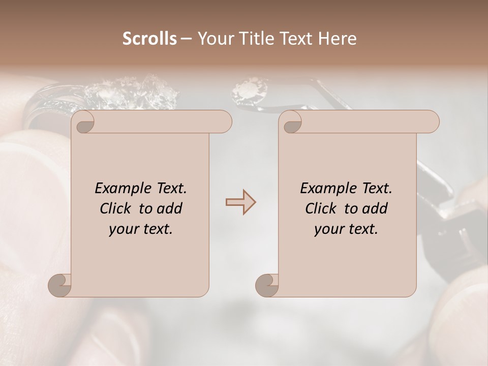 Sunrise Ocean Older PowerPoint Template