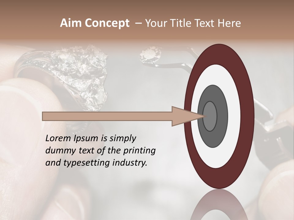 Sunrise Ocean Older PowerPoint Template