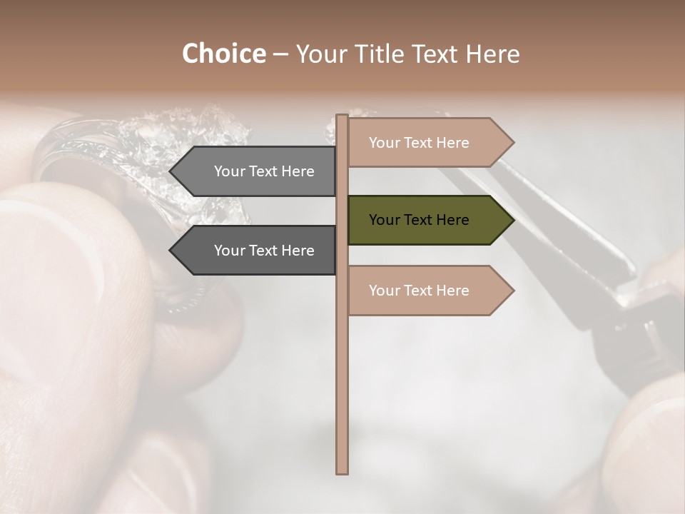 Sunrise Ocean Older PowerPoint Template