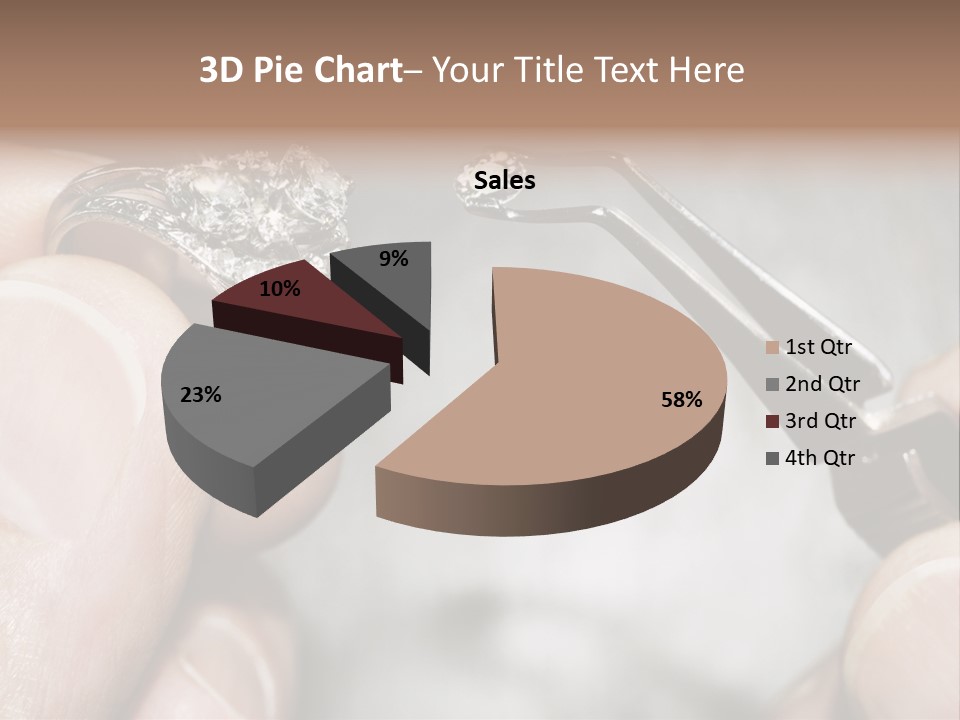 Sunrise Ocean Older PowerPoint Template