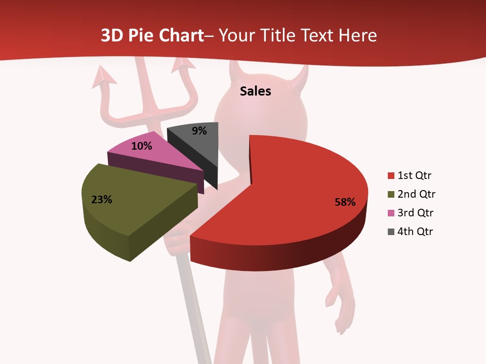 Woman Retired Older PowerPoint Template