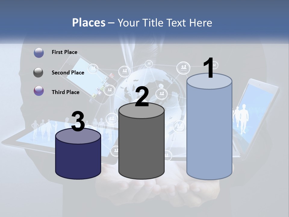 Coast Caucasian Life PowerPoint Template