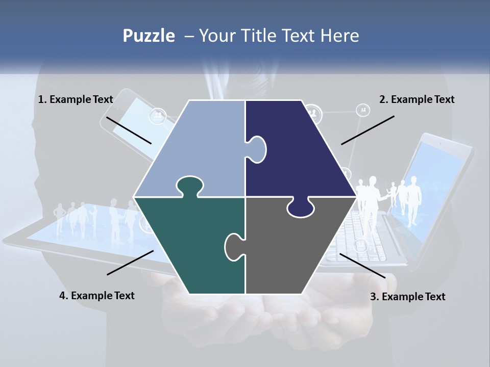 Coast Caucasian Life PowerPoint Template