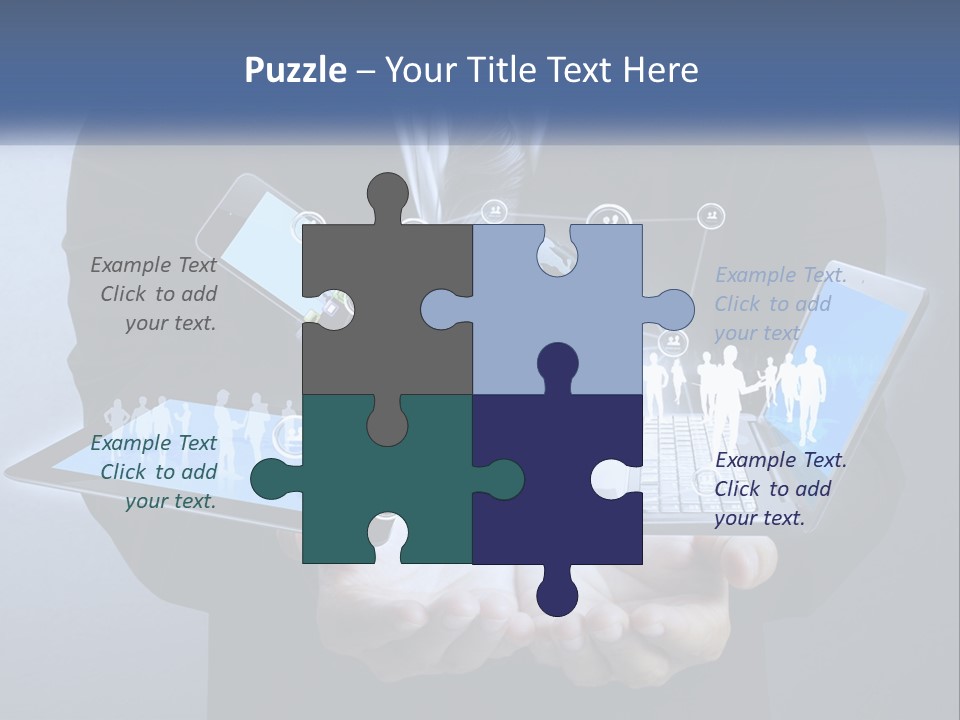 Coast Caucasian Life PowerPoint Template