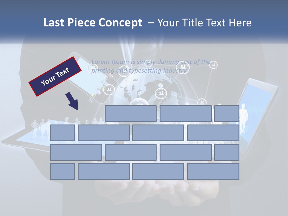 Coast Caucasian Life PowerPoint Template