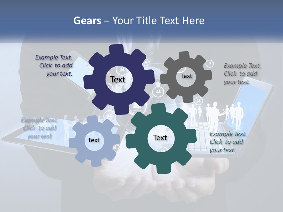 Coast Caucasian Life PowerPoint Template