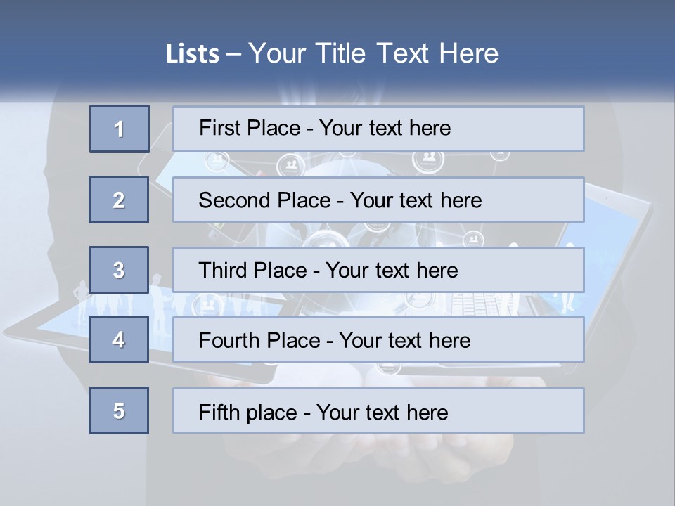 Coast Caucasian Life PowerPoint Template