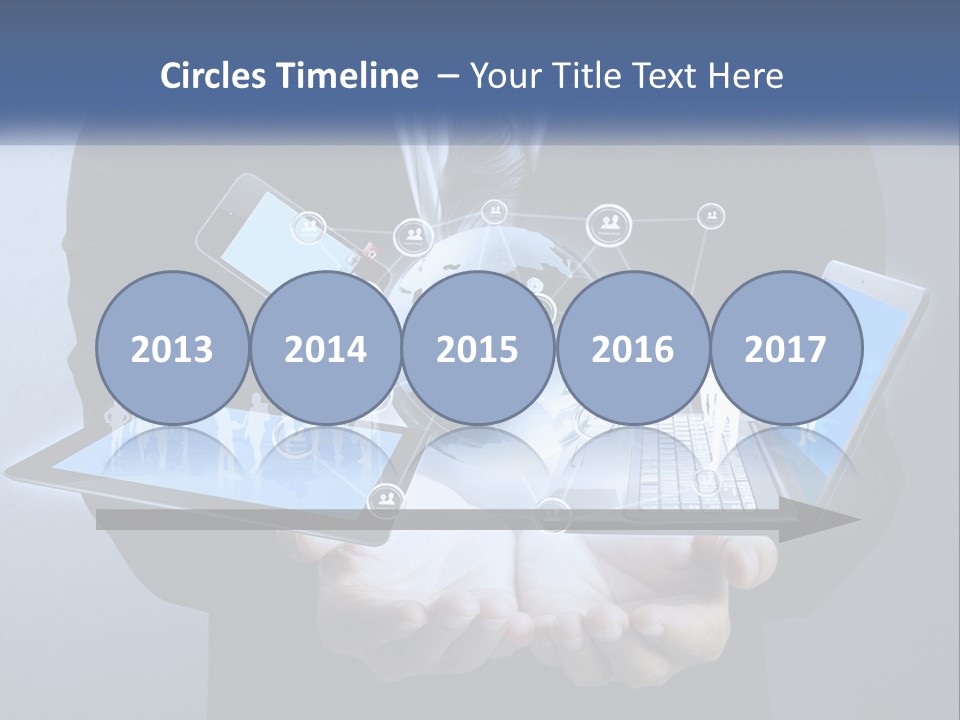 Coast Caucasian Life PowerPoint Template