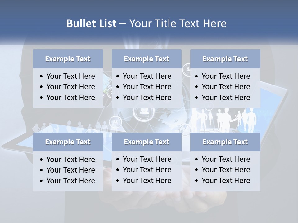 Coast Caucasian Life PowerPoint Template