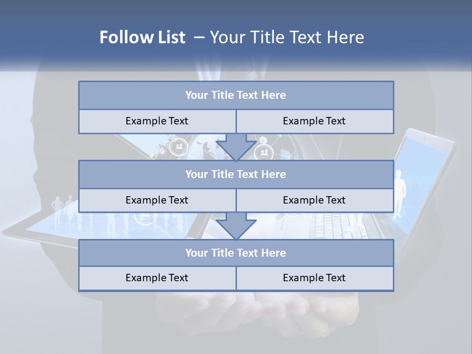 Coast Caucasian Life PowerPoint Template