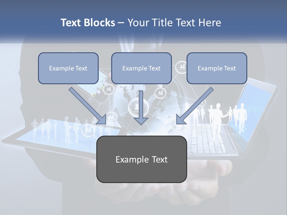 Coast Caucasian Life PowerPoint Template