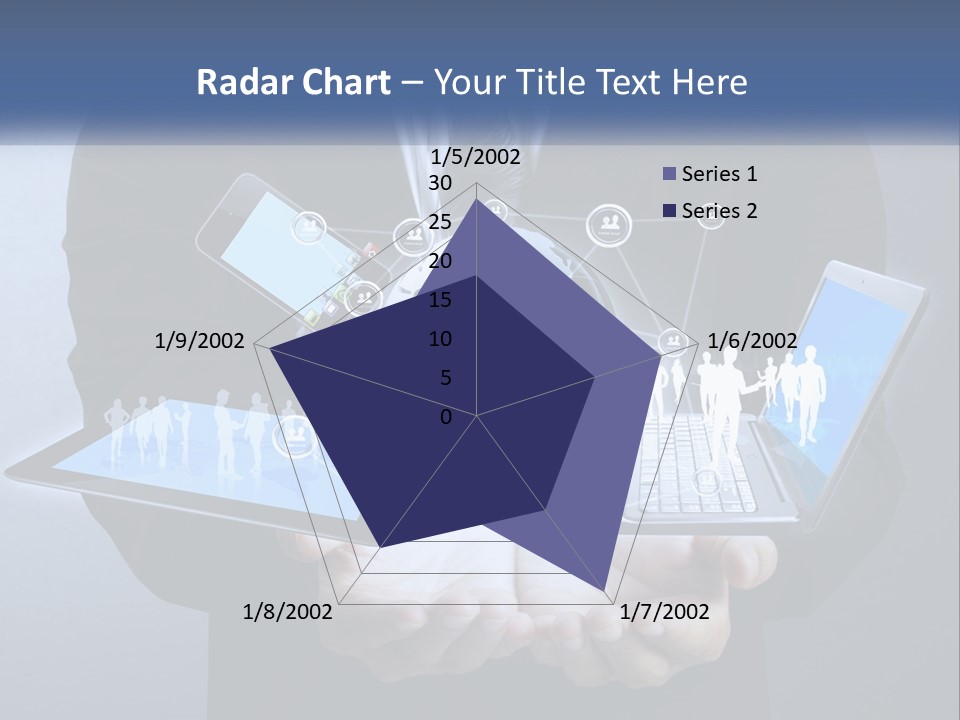 Coast Caucasian Life PowerPoint Template