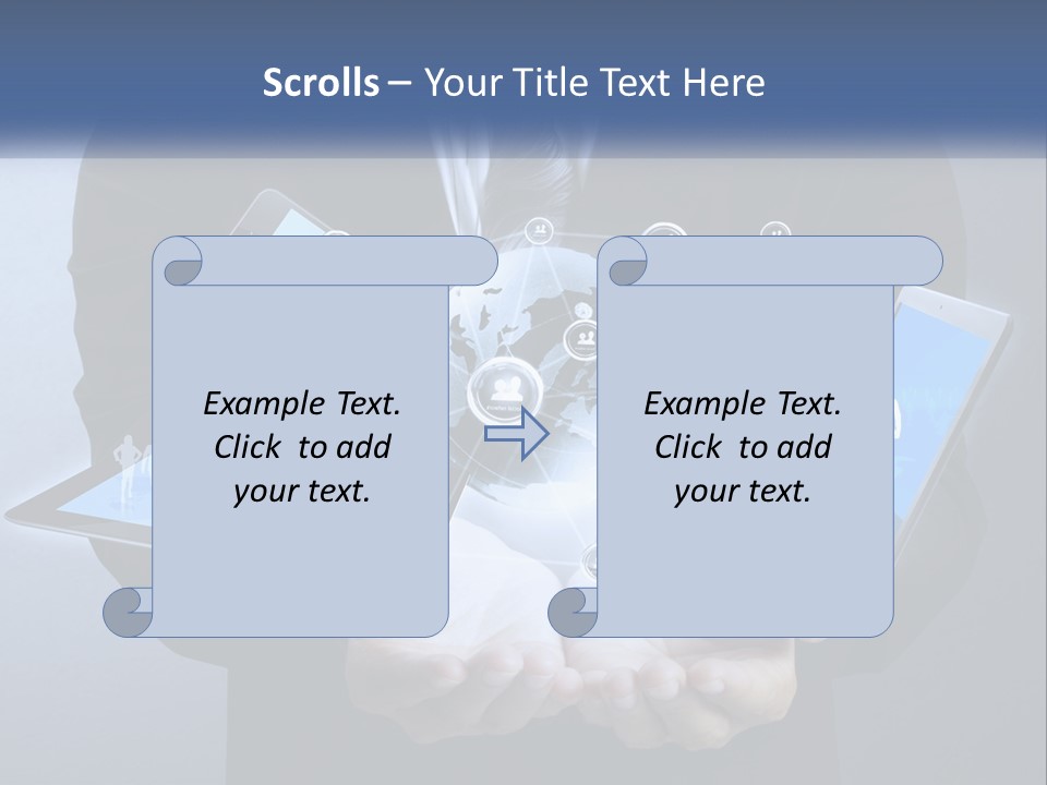 Coast Caucasian Life PowerPoint Template