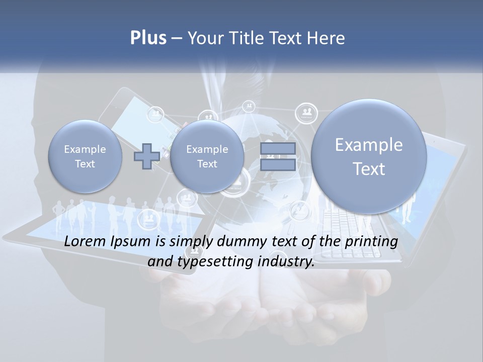 Coast Caucasian Life PowerPoint Template