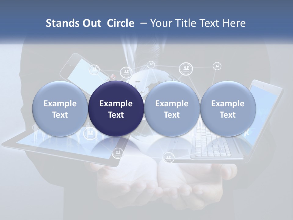 Coast Caucasian Life PowerPoint Template