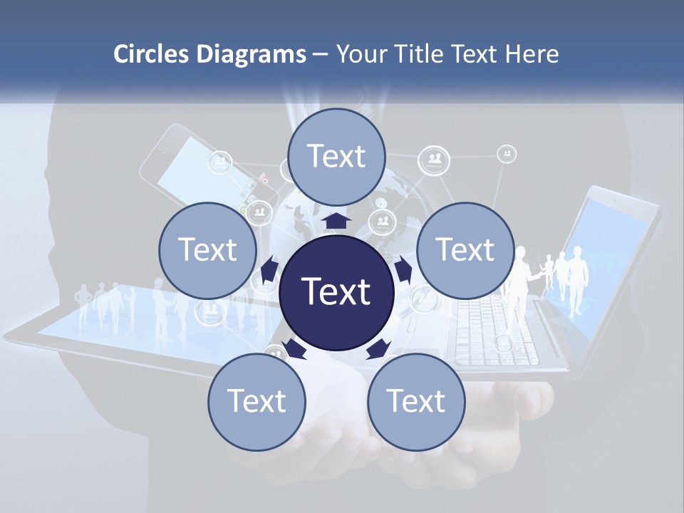 Coast Caucasian Life PowerPoint Template