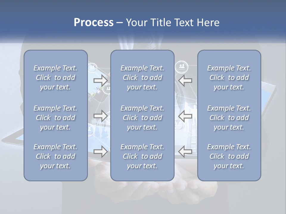 Coast Caucasian Life PowerPoint Template