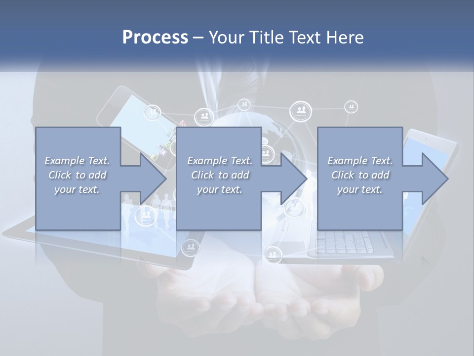 Coast Caucasian Life PowerPoint Template