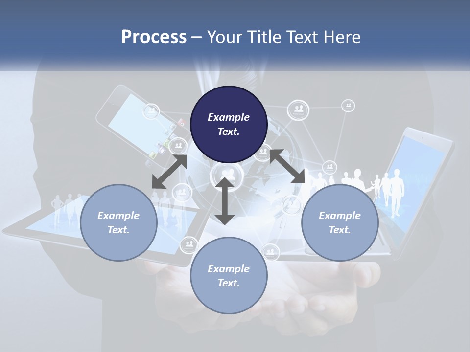Coast Caucasian Life PowerPoint Template