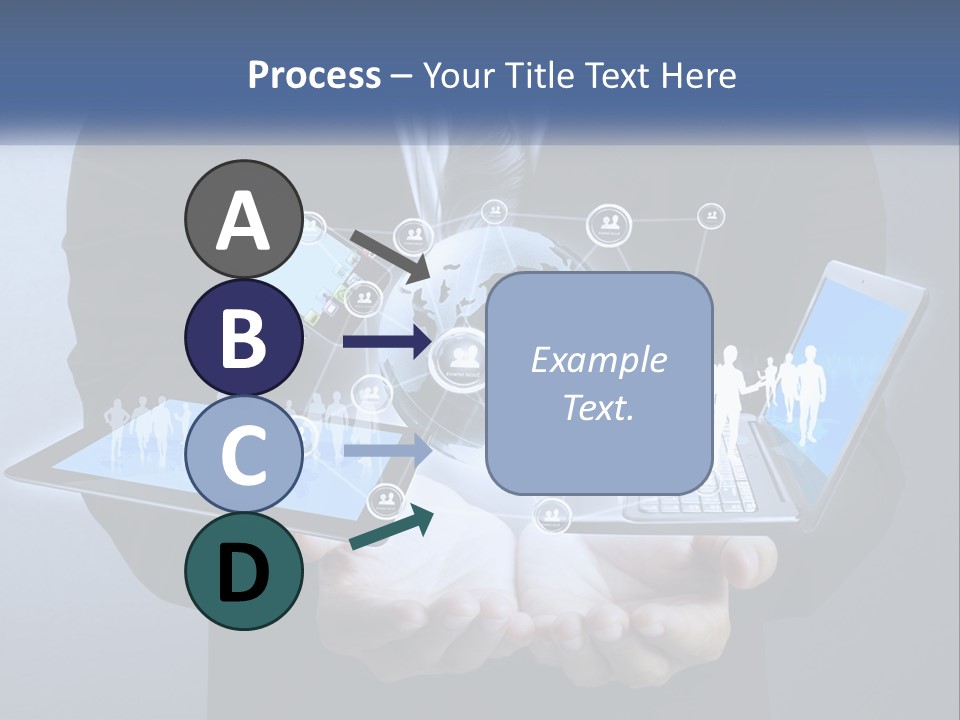 Coast Caucasian Life PowerPoint Template