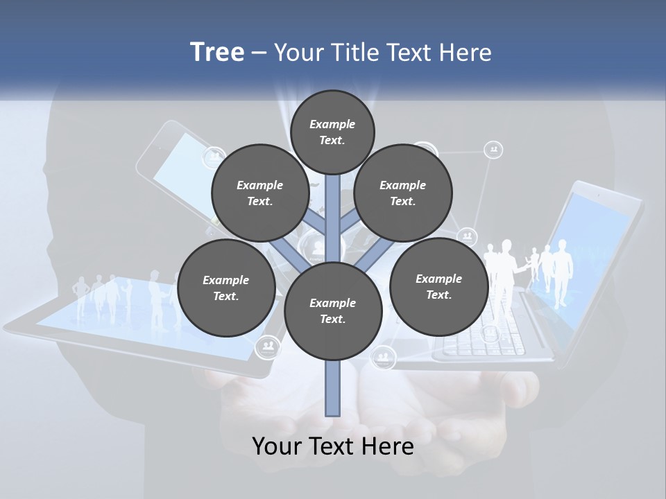Coast Caucasian Life PowerPoint Template