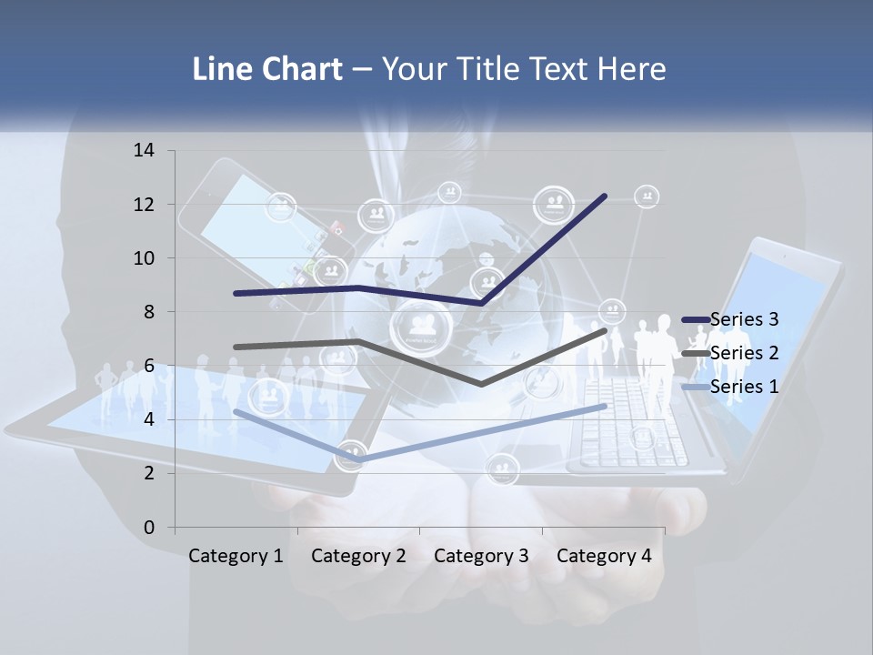 Coast Caucasian Life PowerPoint Template